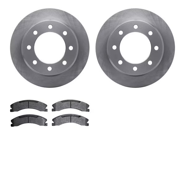 6302-48067, Rotors with 3000 Series Ceramic Brake Pads, Dynamic Friction Co, Mfr#: 6302-48067
